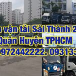Dịch vụ vận chuyển- cho thuê xe tải chở hàng