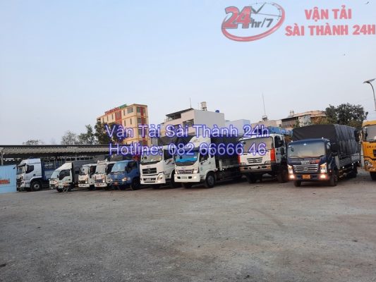 Giá cho thuê xe tải khu vực vĩnh lộc - vận tải Sài Thành 24H