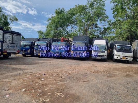 Xe tải chở hàng CHO THUÊ tại KCN Tân Bình - Sài Thành 24H