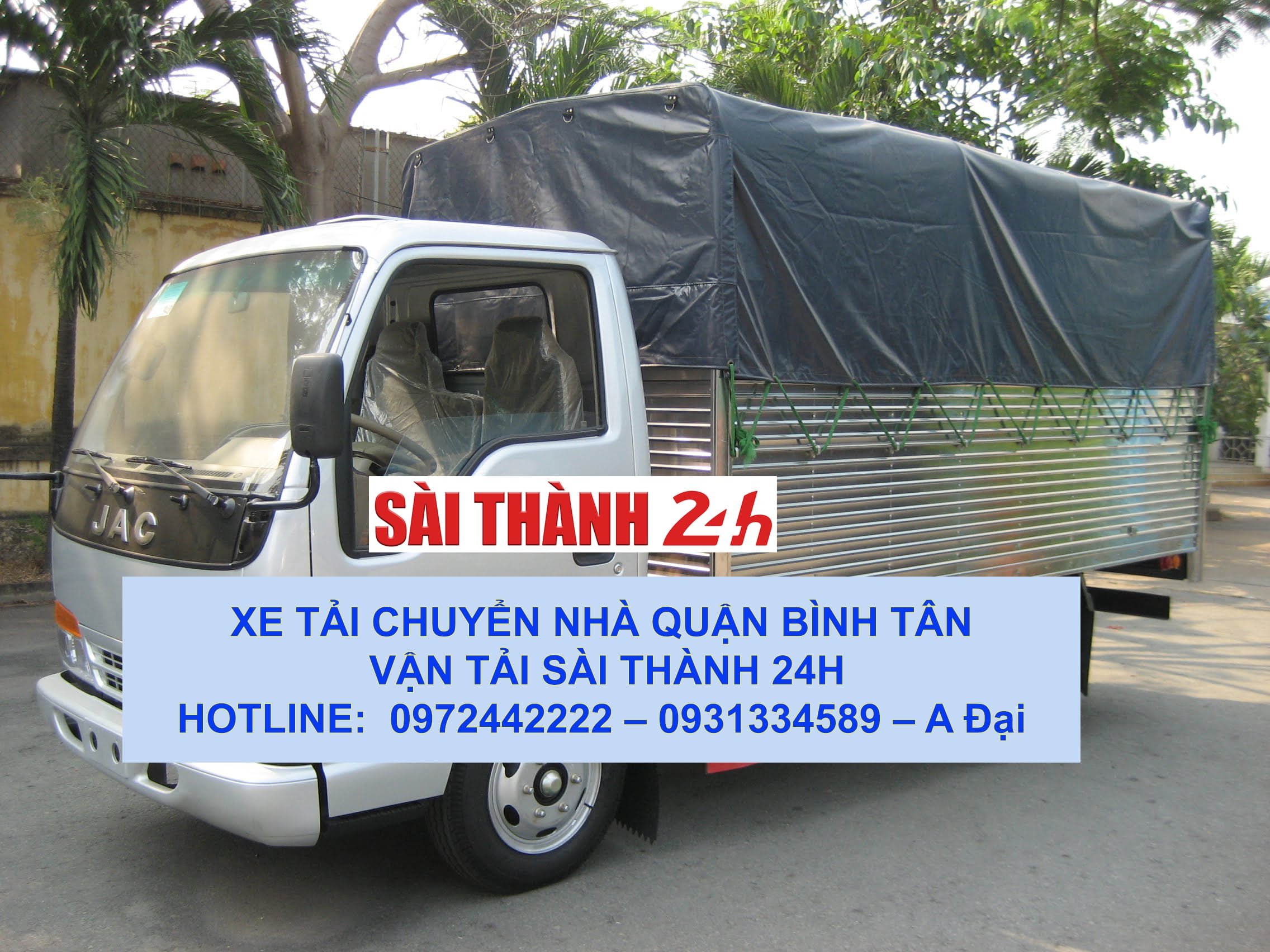 Xe tải chở hàng chuyển nhà trọn gói tại quận Bình Tân Xe tải chở hàng chuyển nhà trọn gói tại quận Bình Tân