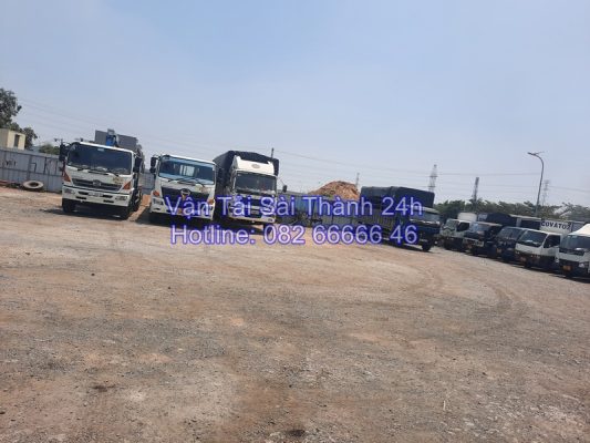Cho thuê xe tải chở hàng tại xã Phạm Văn Hai