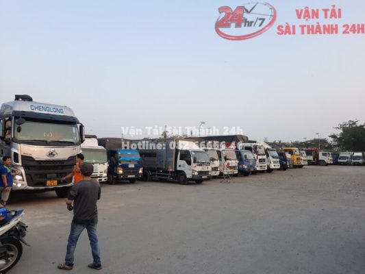 Cho thuê xe tải chở hàng tại Khu công nghiệp An Hạ