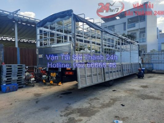 Cho thuê xe tải chở hàng tại Khu công nghiệp Đức Hòa