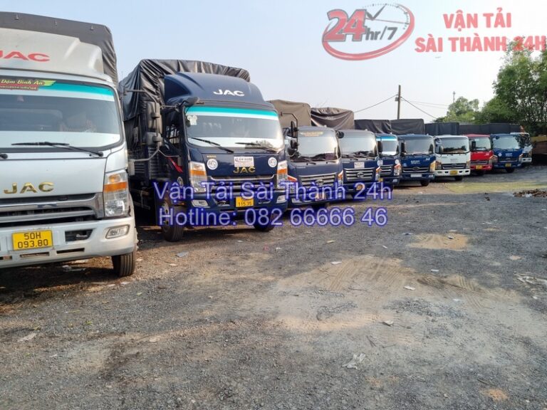 Cho thuê xe tải chở hàng tại Khu công nghiệp Thuận Đạo