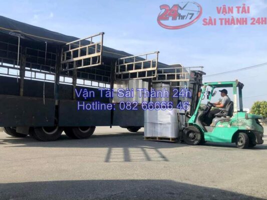Cho thuê xe tải chở hàng tại KCN Amata