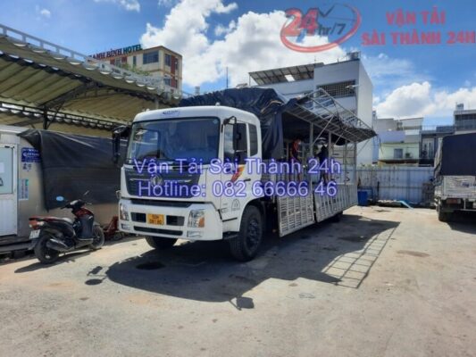 Cho thuê xe tải chở hàng tại KCN Bàu Xéo