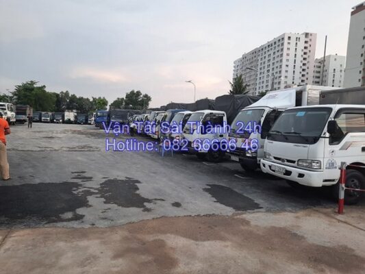 Cho thuê xe tải chở hàng tại KCN Gò Dầu