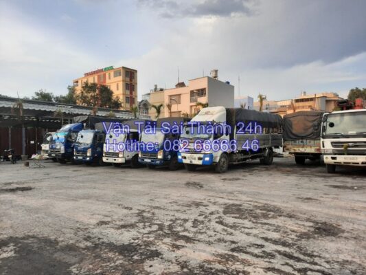 Cho thuê xe tải chở hàng tại Khu công nghiệp Đông Xuyên