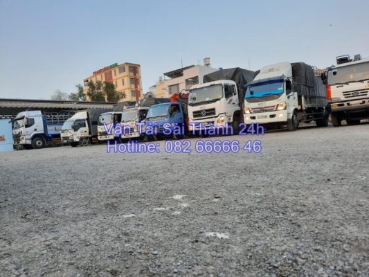 Cho thuê xe tải chở hàng tại Khu công nghiệp Long Sơn