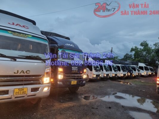 Cho thuê xe tải chở hàng tại Khu công nghiệp chuyên sâu Phú Mỹ 3