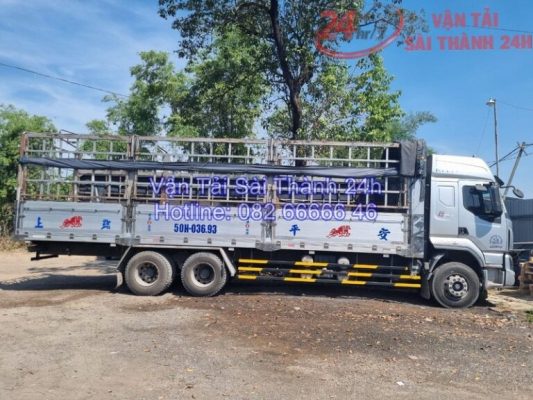Cho thuê xe tải chở hàng tại Tân Phú