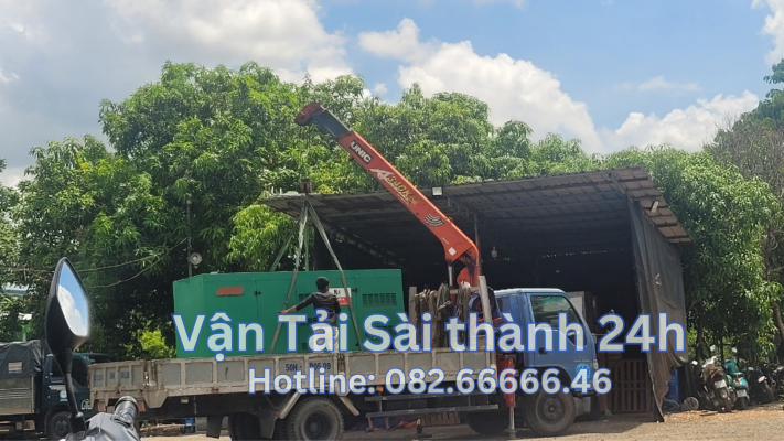 thuê xe cẩu vận tải xài thành